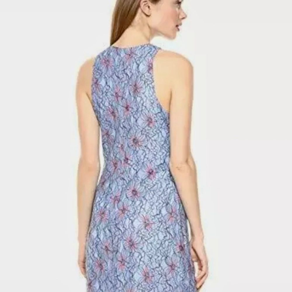 ๐ Avec Les Filles Floral Lace Sleeveless Shift Dress #D1 - Picture 2 of 7